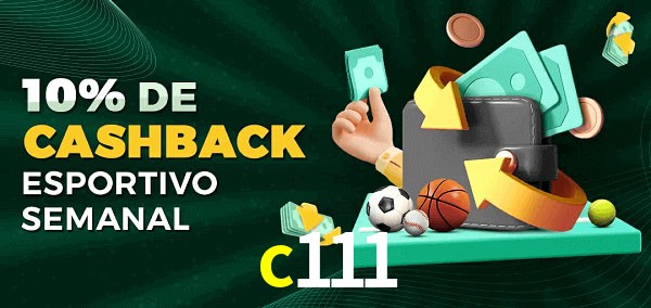 10% de bônus de cashback na c111
